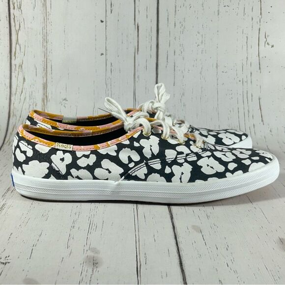 Keds Champion Women’s Shoes Low Top Sneakers Black Spot Print Size 9 - Picture 1 of 8